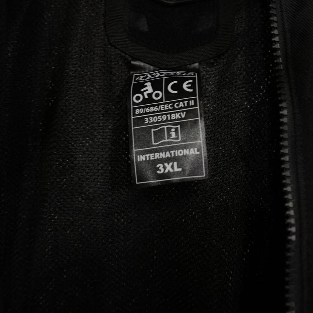 Alpinestars Wake Air Mesh Motorcycle Jacket 3XL - Picture 7 of 8